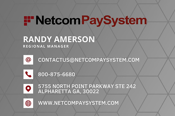 Netcom PaySystem Contact Card