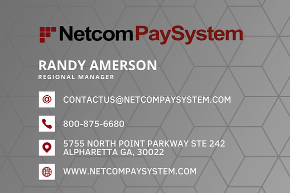 Netcom PaySystem Contact Card